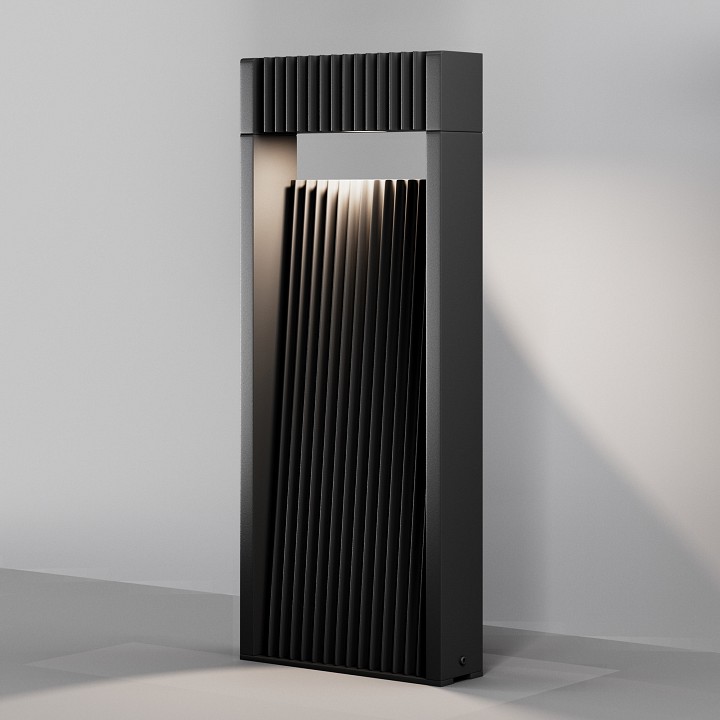 Наземный низкий светильник maytoni sten o444fl-l13gf3k