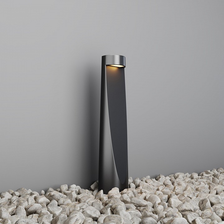 Наземный высокий светильник maytoni konus o463fl-l7gf3k