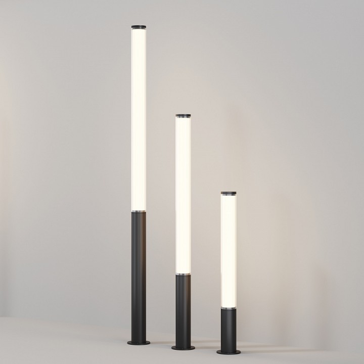 Наземный высокий светильник maytoni ster o467fl-l50b3k