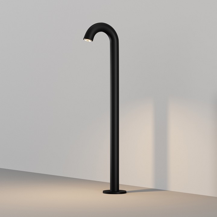 Наземный низкий светильник maytoni lumi o476fl-l4gf3k