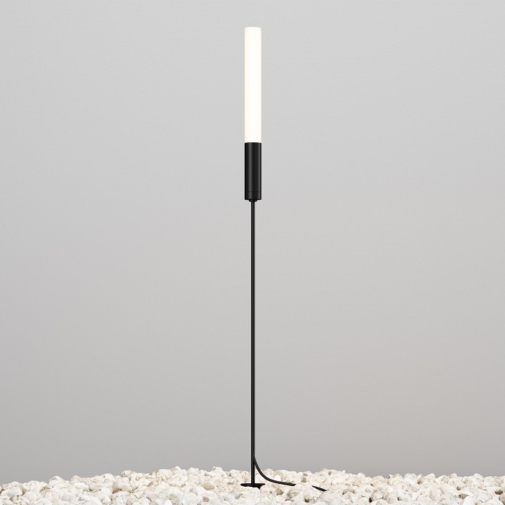 Наземный высокий светильник maytoni flare o487fl-l3gf3k1