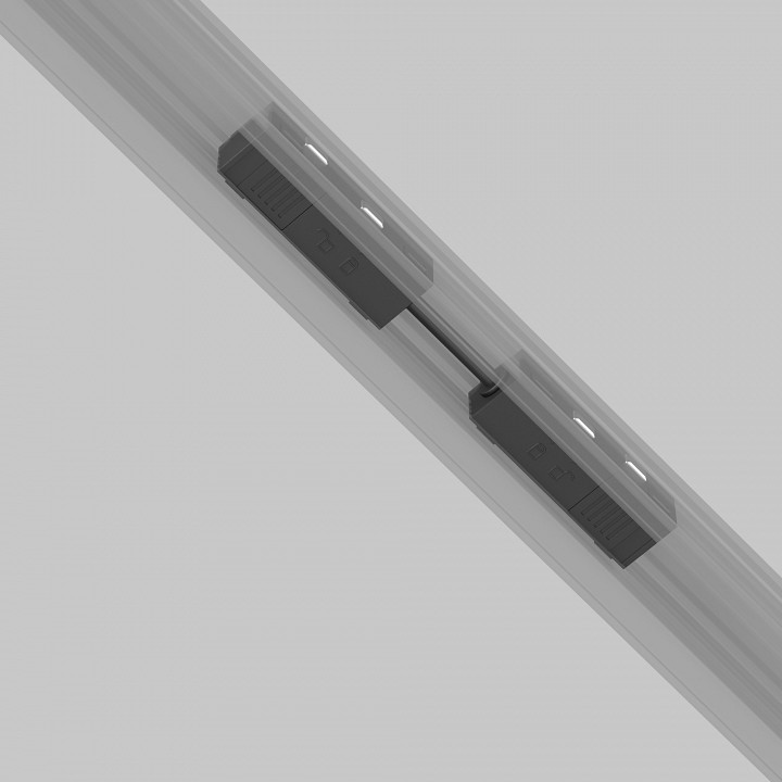 Соединитель гибкий для треков maytoni accessories for tracks exility tra034cpc-42b-5-1