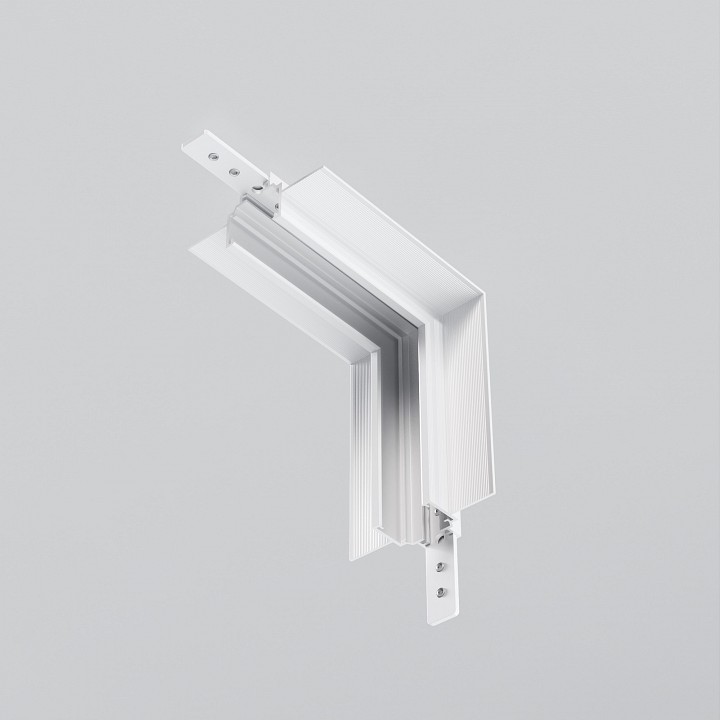 Соединитель угловой внутренний для треков встраиваемых maytoni accessories for tracks exility tram034icl-42w