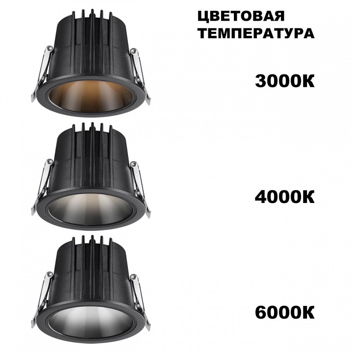 Встраиваемый светильник novotech lang 359427