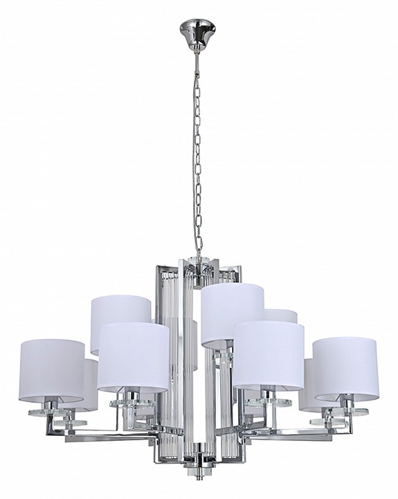 Подвесная люстра newport 35400 35408+4/c chrome без абажуров