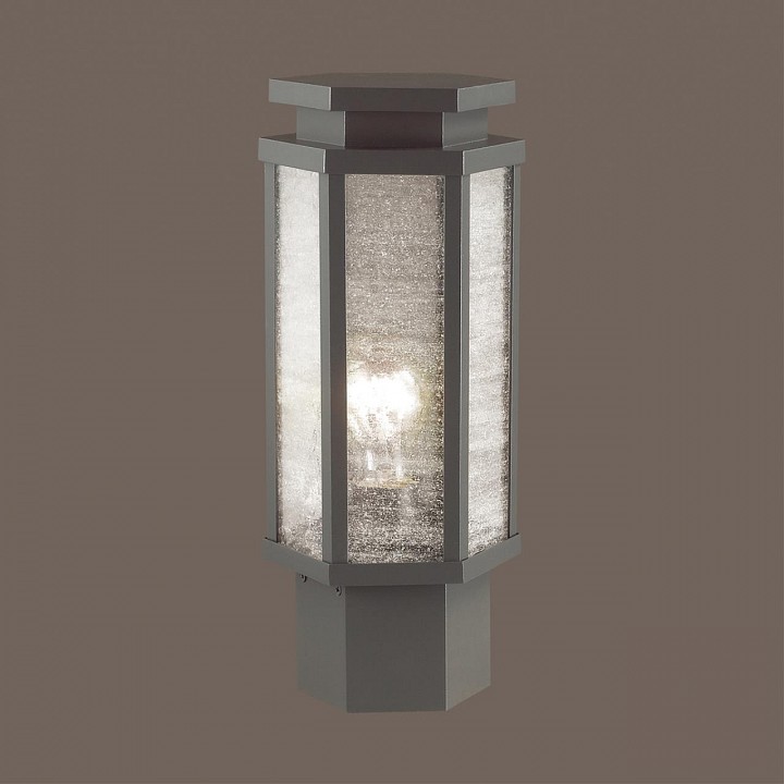 Наземный низкий светильник odeon light gino 4048/1b