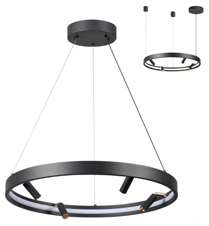 Подвесная люстра odeon light fonda 4317/58l