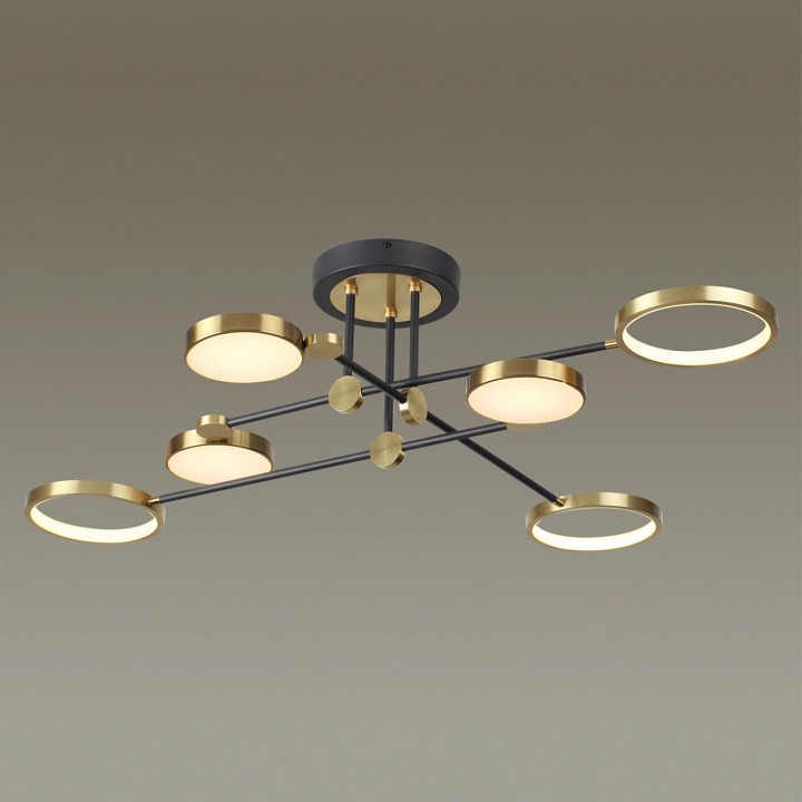 Люстра на штанге odeon light denzel 4320/60cl