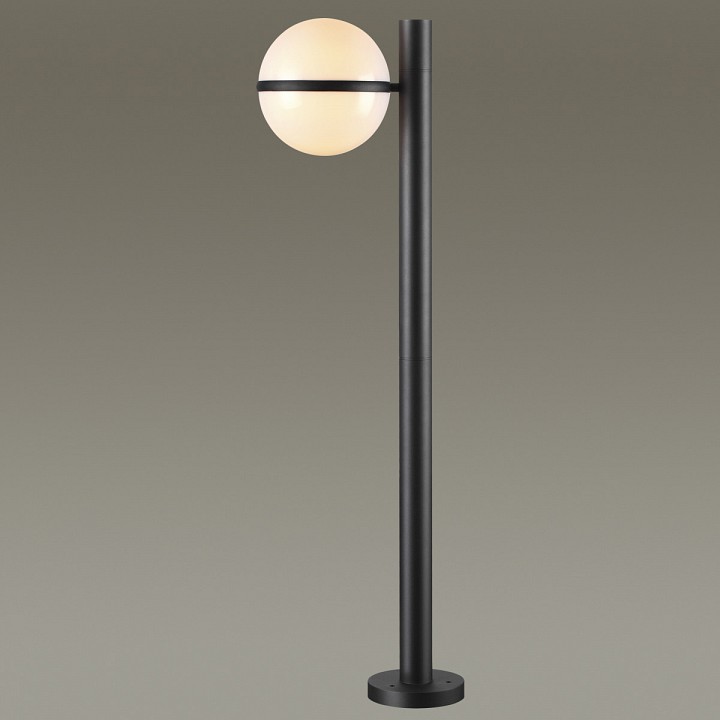 Наземный высокий светильник odeon light lomeo 4832/1f