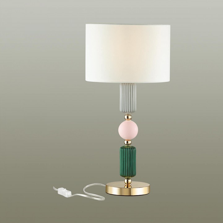 Настольная лампа декоративная odeon light candy 4861/1t