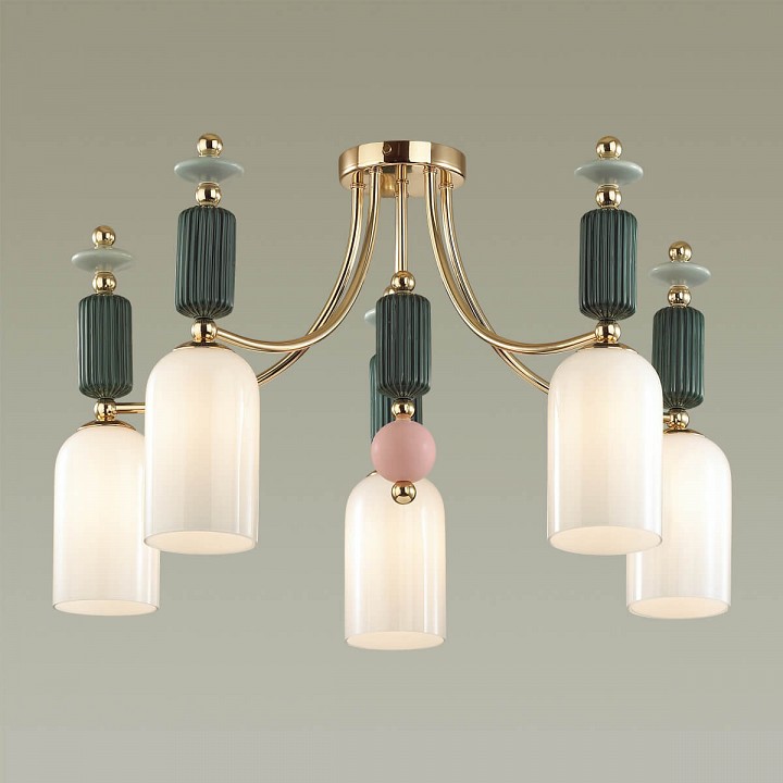Потолочная люстра odeon light candy 4861/5c