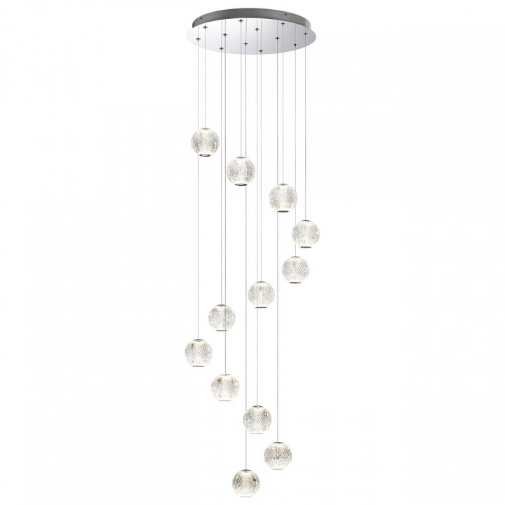 Подвесная люстра odeon light crystal 5007/56l