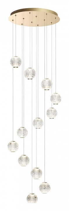 Подвесная люстра odeon light crystal 5008/56l