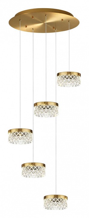 Подвесная люстра odeon light fivre 5032/30l