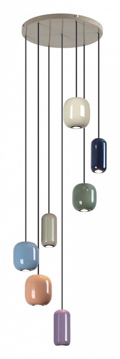 Подвесной светильник odeon light ovali 5053/7