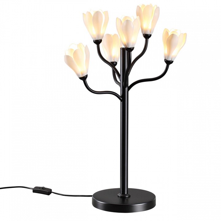 Настольная лампа декоративная odeon light gardi 5090/6t