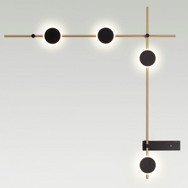 Накладной светильник odeon light flavio 6632/15wl
