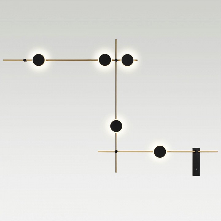 Накладной светильник odeon light flavio 6632/18wl