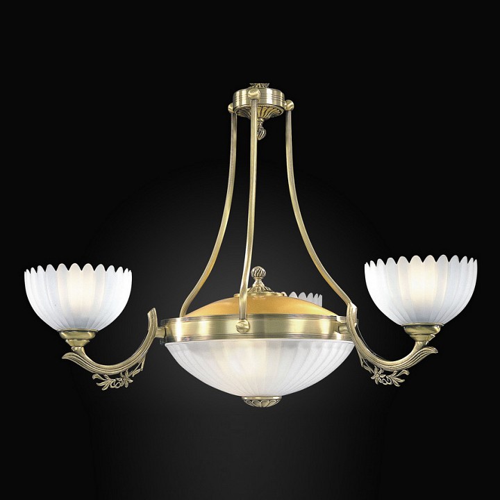 Подвесная люстра reccagni angelo 3030 l 3030/3+2