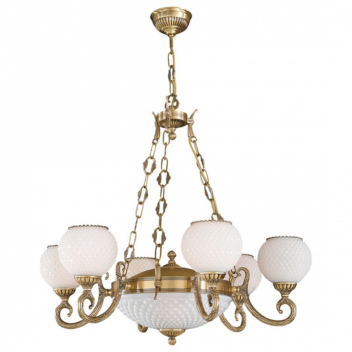 Подвесная люстра reccagni angelo 8450 l 8450/6+2