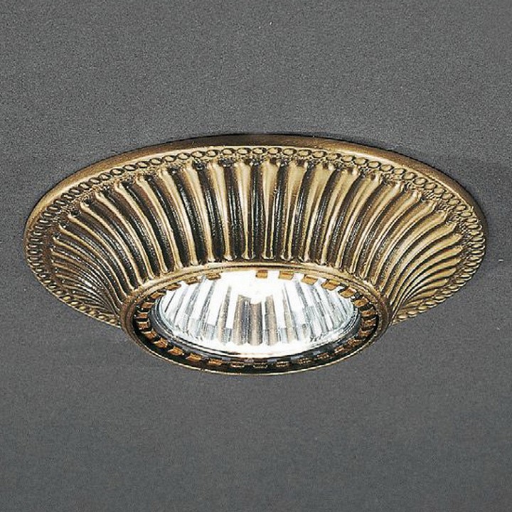 Встраиваемый светильник reccagni angelo 1078 spot 1078 bronzo