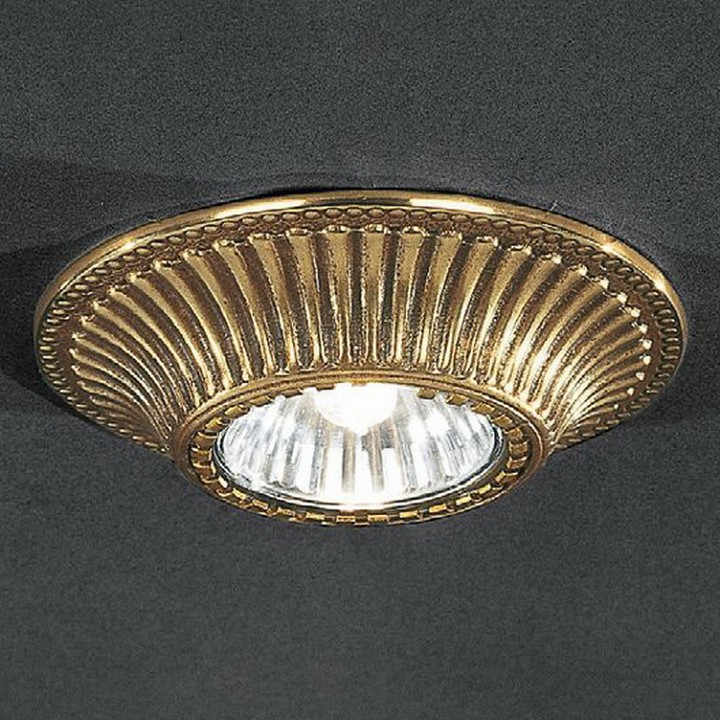 Встраиваемый светильник reccagni angelo 1078 spot 1078 oro