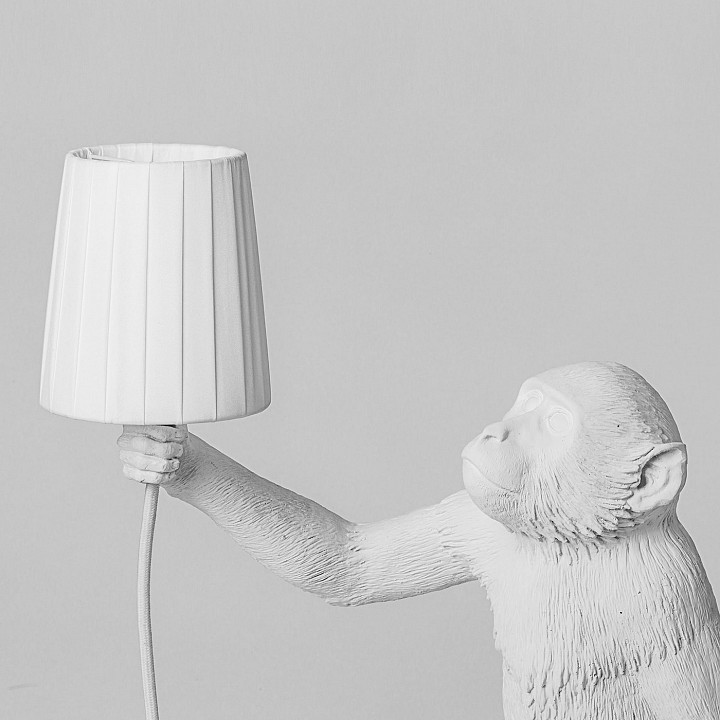 Плафон текстильный seletti monkey lamp 14918 whi
