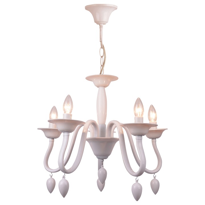 Подвесная люстра toplight martina tl7310d-05wh