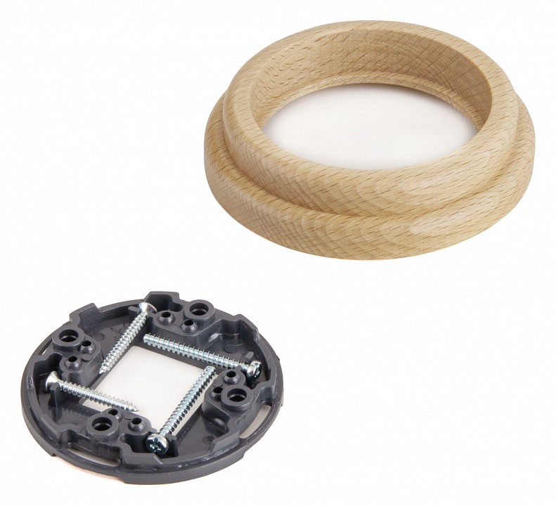 Рамка на 1 пост werkel ретро (светлый бук) w0015224