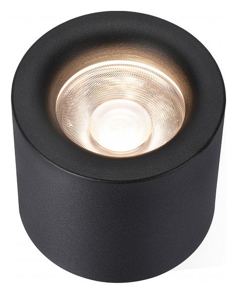 Накладной светильник iledex metrica 113-12w-d100-3000k-24dg-bk