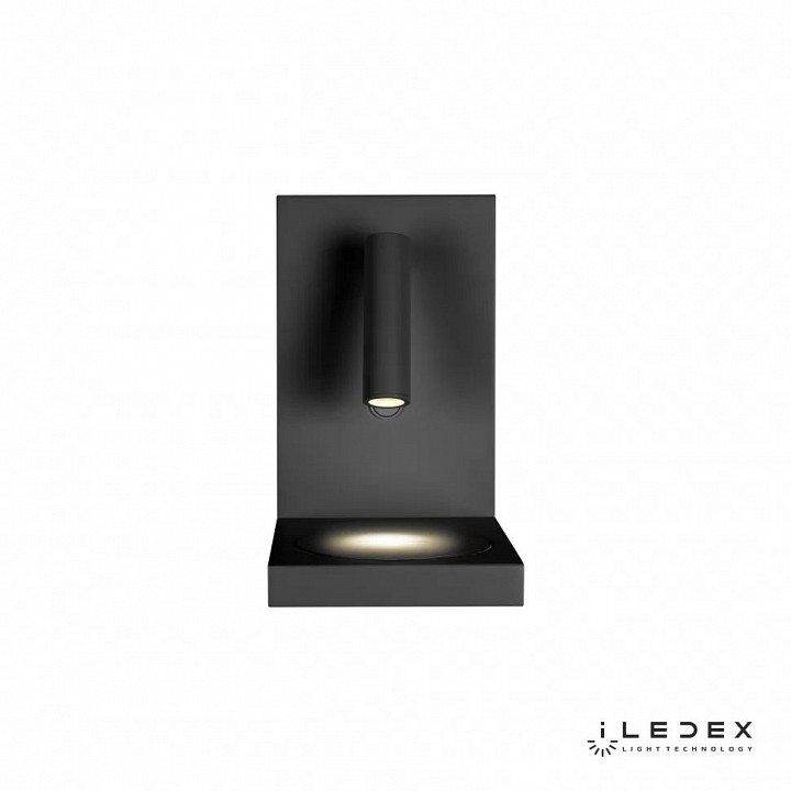 Бра с полкой iledex icharge 1831a bk