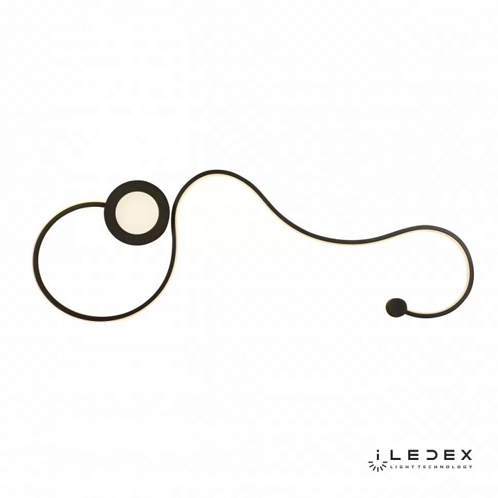 Накладной светильник iledex launch x054216 bk