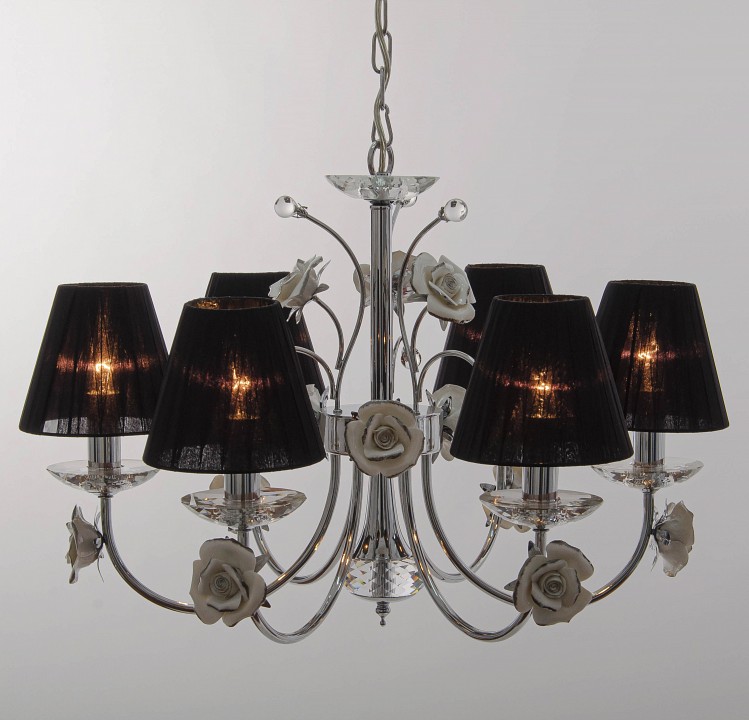 Подвесная люстра abrasax annika 2031/6 (chrome)