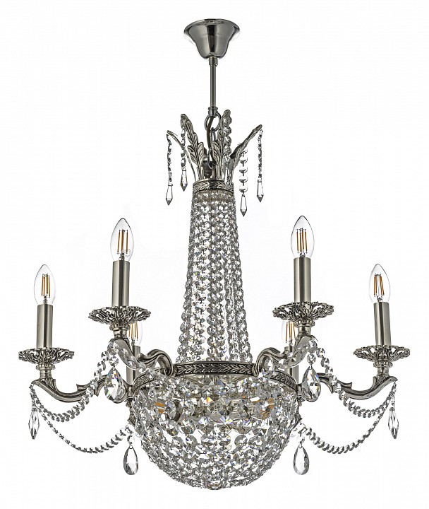 Подвесная люстра arti lampadari amelia amelia e 1.6.6.502 sb
