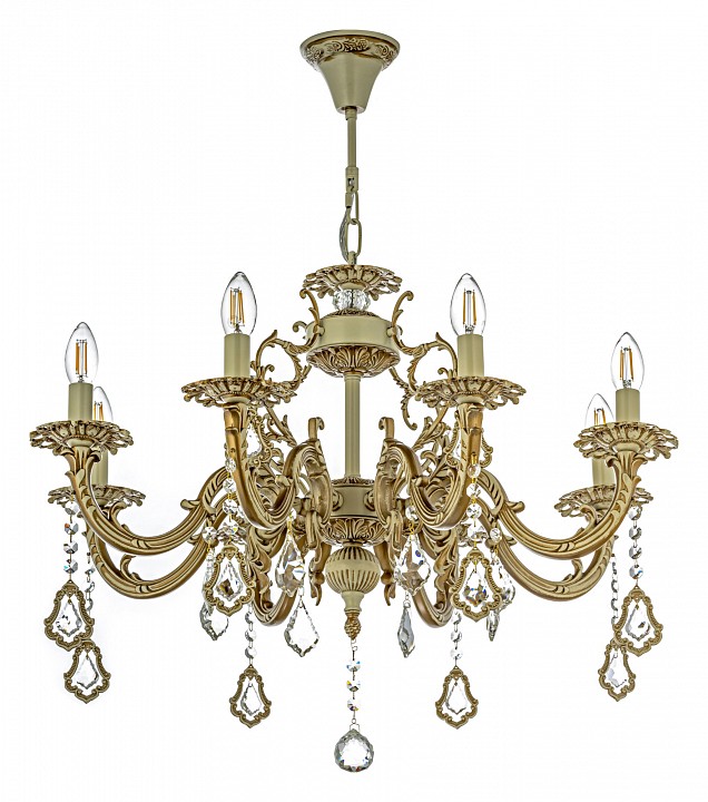 Подвесная люстра arti lampadari falcone falcone e 1.1.8.600 cg