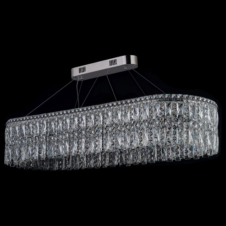 Подвесная люстра arti lampadari ovindoli nickel ovindoli l 1.5.120x40.100 n