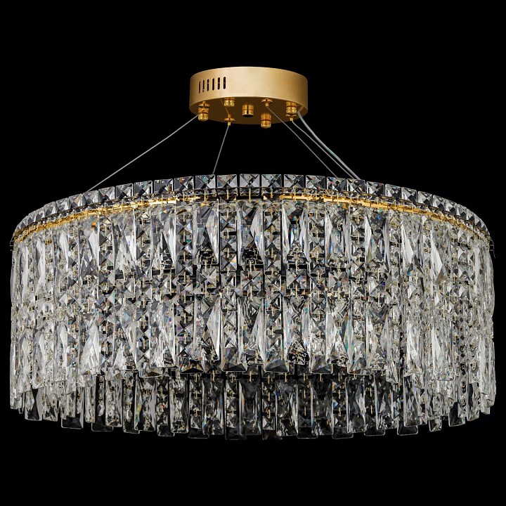 Подвесная люстра arti lampadari ovindoli gold ovindoli l 1.5.80.100 g