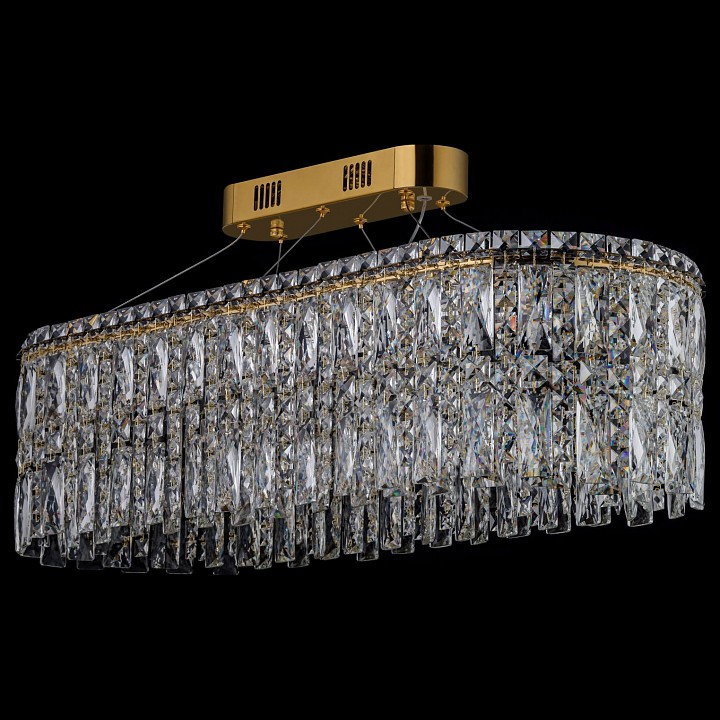 Подвесная люстра arti lampadari ovindoli gold ovindoli l 1.5.80x30.100 g