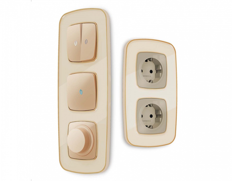 Рамка на 3 поста ambrella volt coint of640343