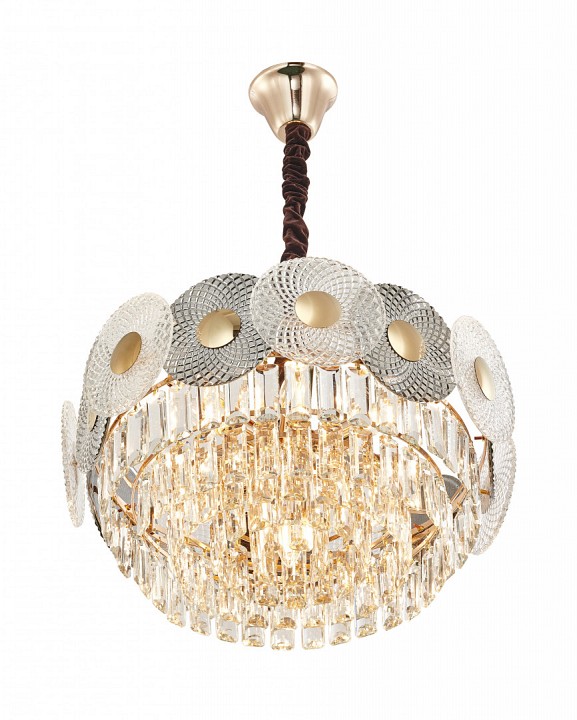 Подвесная люстра arte milano am-1508b 1508b.d550.h250.e14.9 g