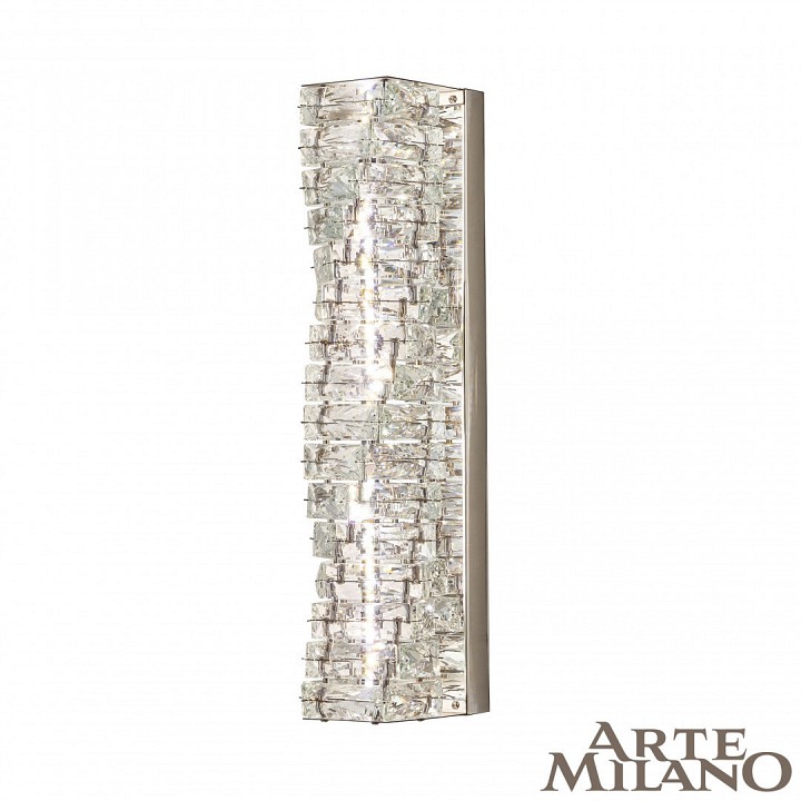 Накладной светильник arte milano am-0011 2152b.d110.h500.led.5 ni