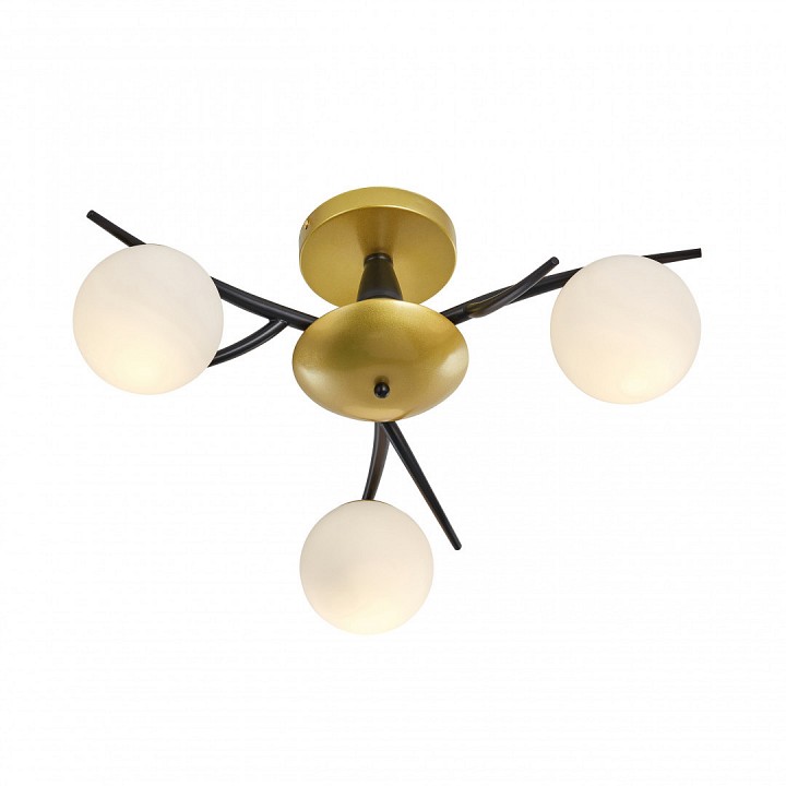 Потолочная люстра arte milano neapolis-73408 273408/3 bk/gd