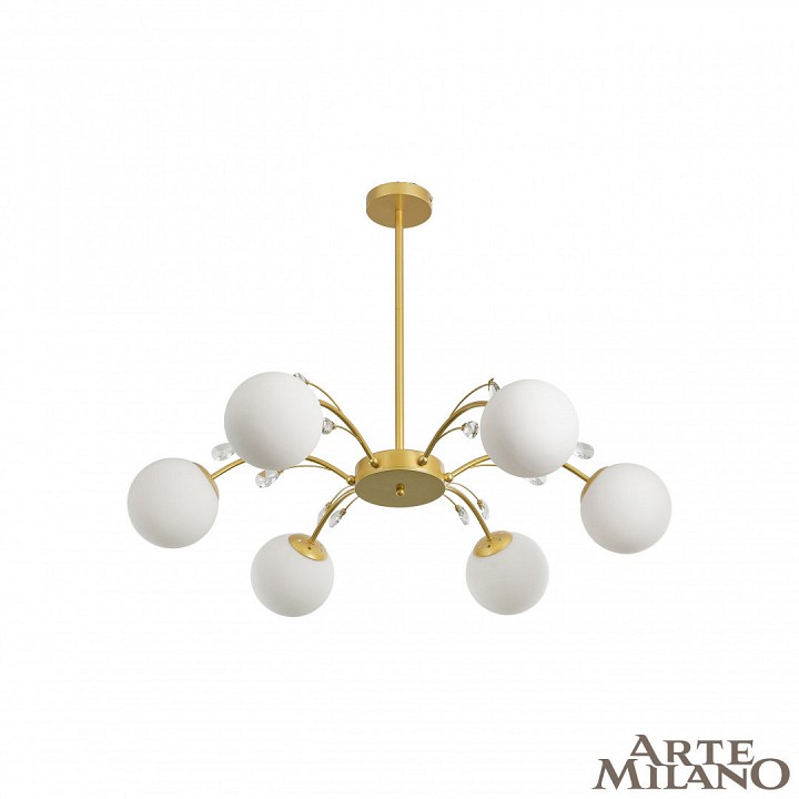 Люстра на штанге arte milano neapolis-71069 273802/6 gd