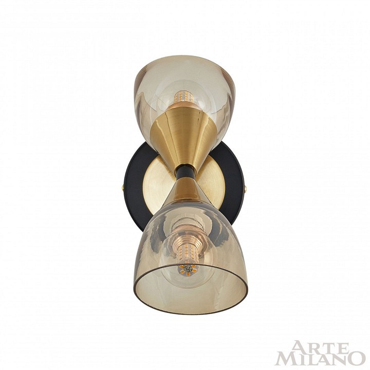 Бра arte milano neapolis-76708 276708/2b bk/gd