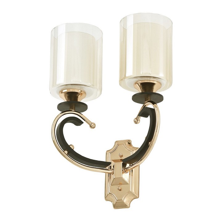 Бра arte milano florentia-2237 302237/2w bk/gd