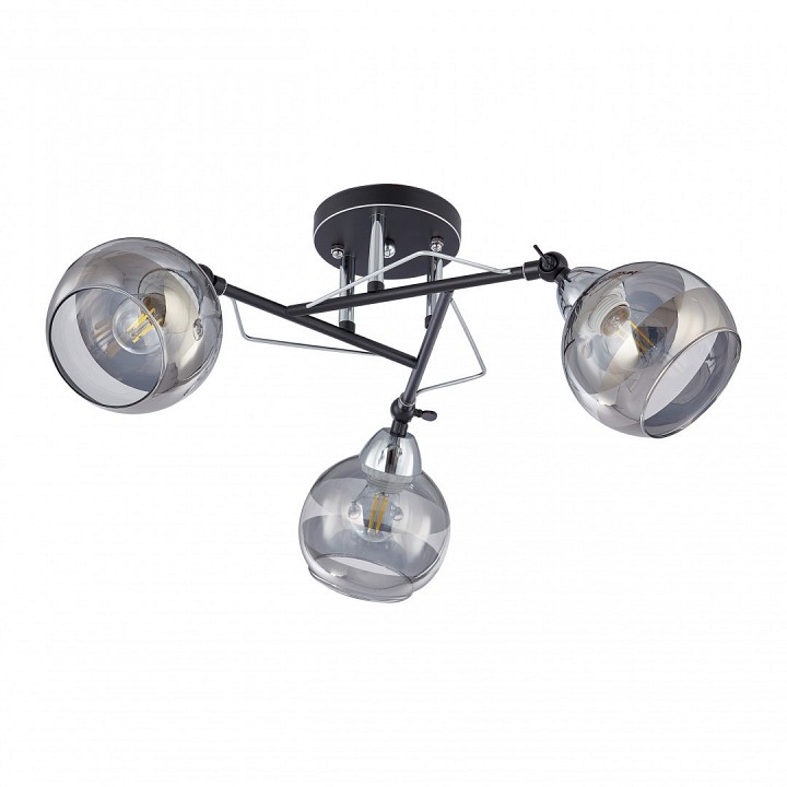 Потолочная люстра arte milano amalfi-323685 323685/3b bk+cr