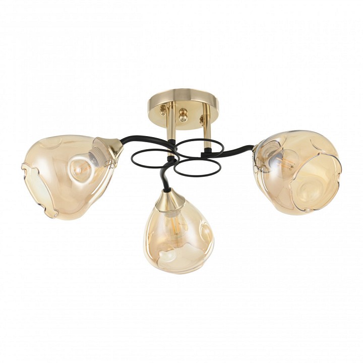 Потолочная люстра arte milano amalfi-324106 324106/3 fg+bk