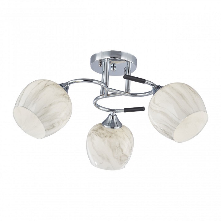 Потолочная люстра arte milano amalfi-327985 327985/3 cr+bk