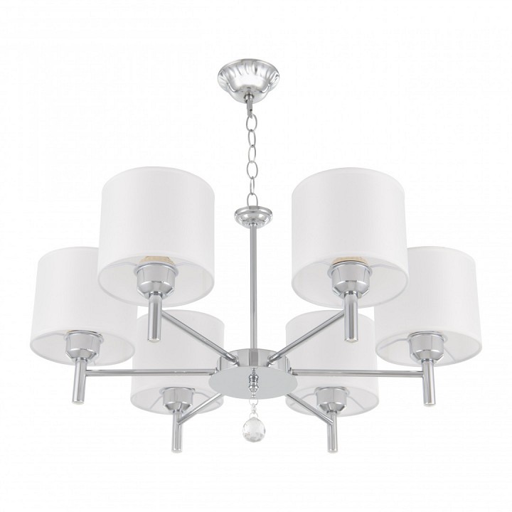 Подвесная люстра arte milano amalfi-2756 332756/6 cr