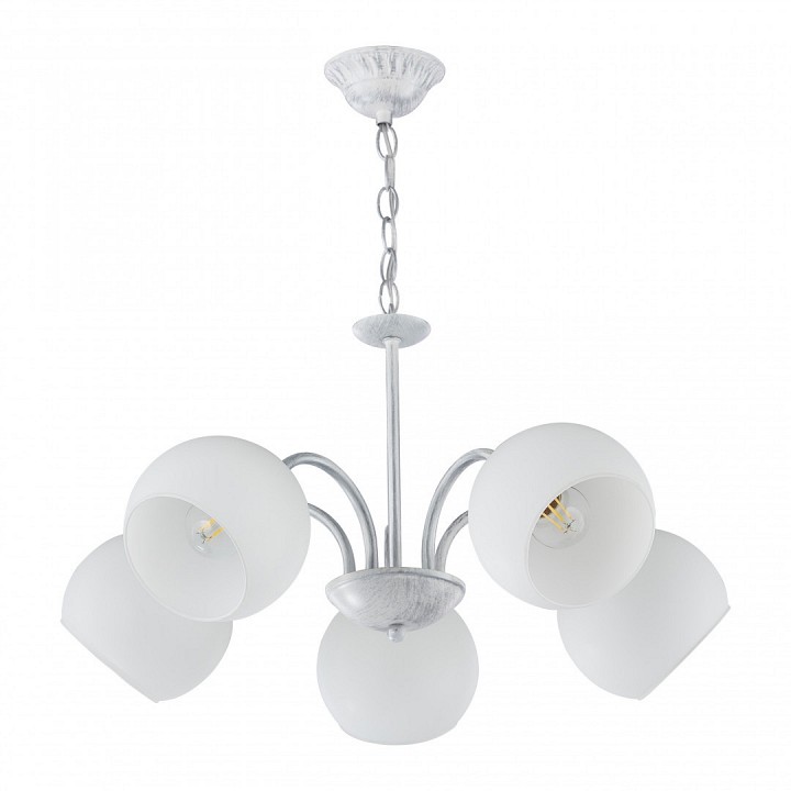 Подвесная люстра arte milano amalfi-5010 335010/5 wt+sl